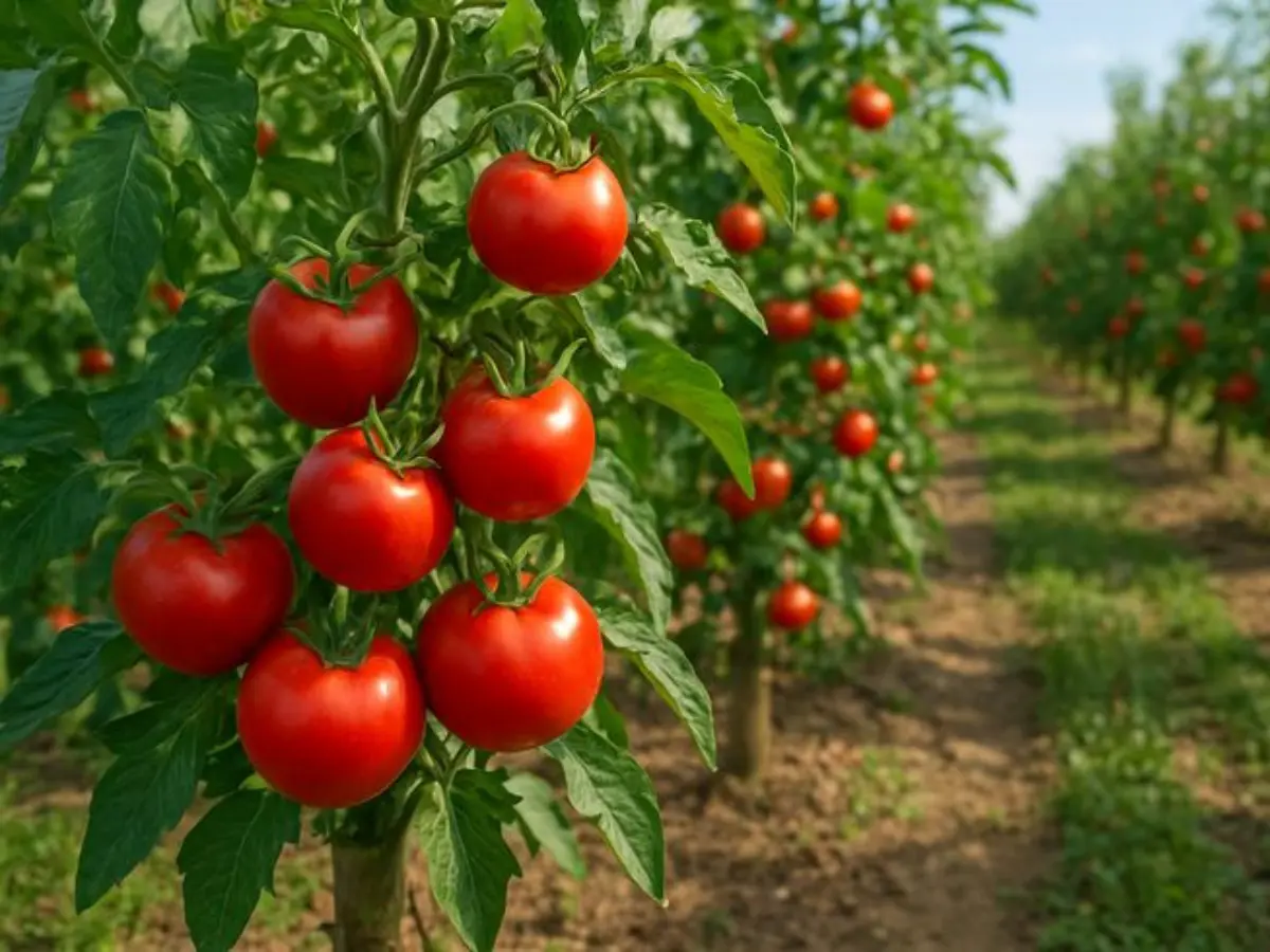 Organic Tomato Plant