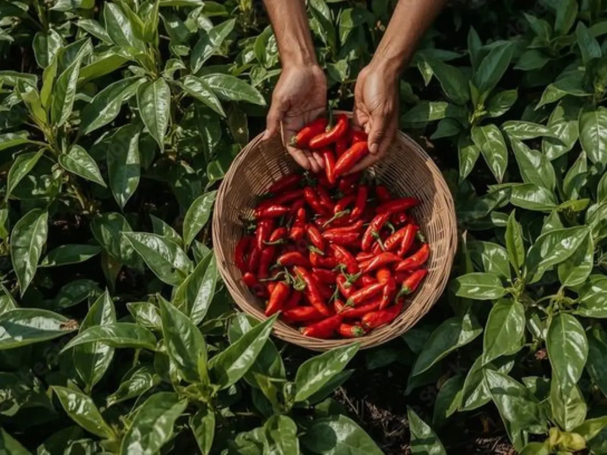 Organic Chilli Plant